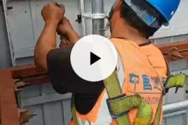 雄安新区-新型悬挑工字钢在铝模上的预埋（视频）